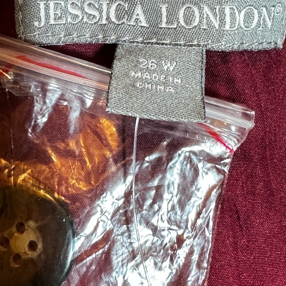 Jessica London Suit Jacket Blazer size 26 W - Picture 5 of 7